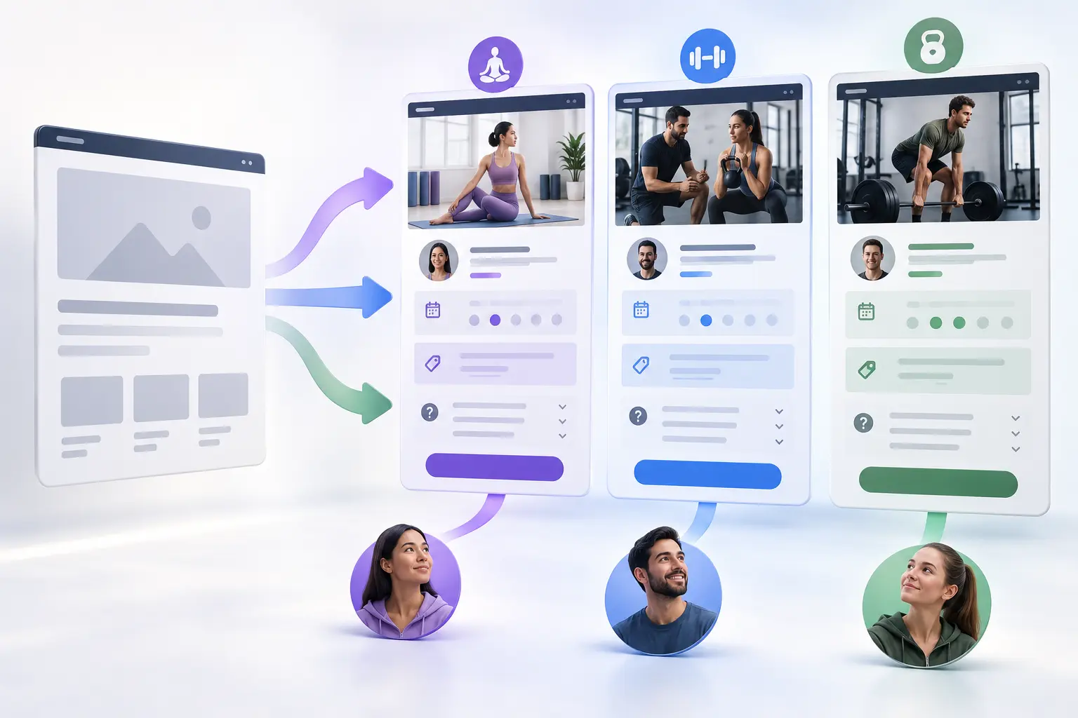 fitness program pages
